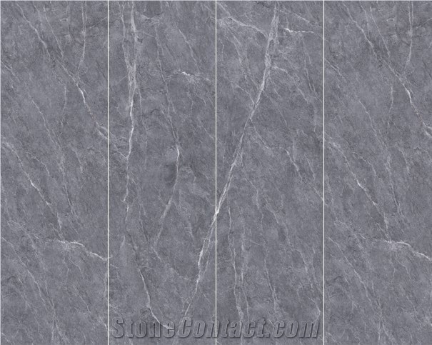 Fantasy Sky Grey Sintered Stone Wall Slabs Big Panels