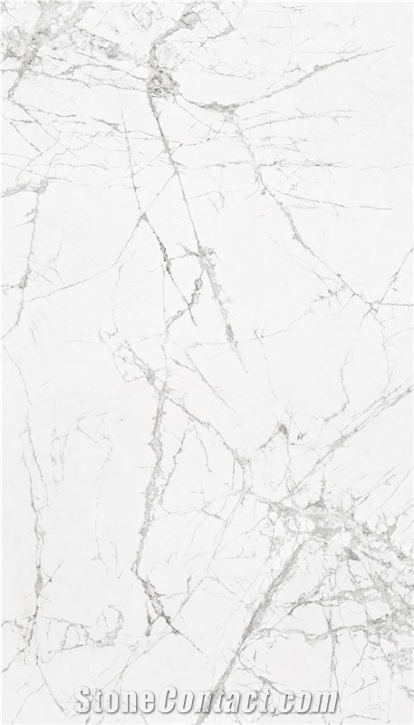 Winter River Snow Sintered Stone Wall Floor Tiles