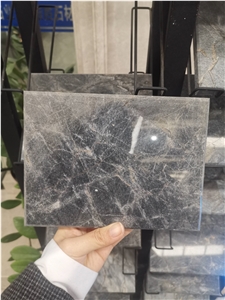 Amazon Blue Quartzite Grey Color Slabs