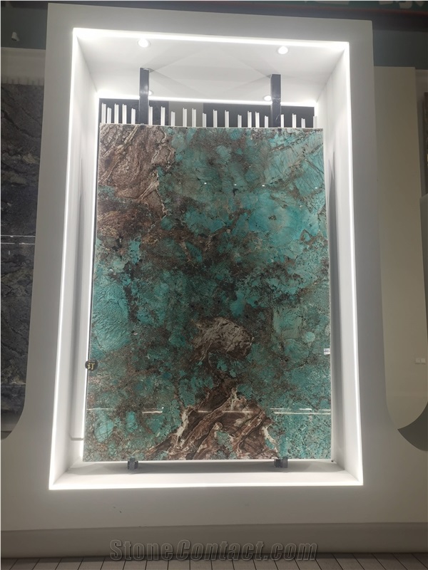 Amazonita Granite Home Wall Decor Panels