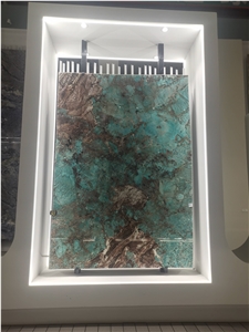 Amazonita Granite Home Wall Decor Panels