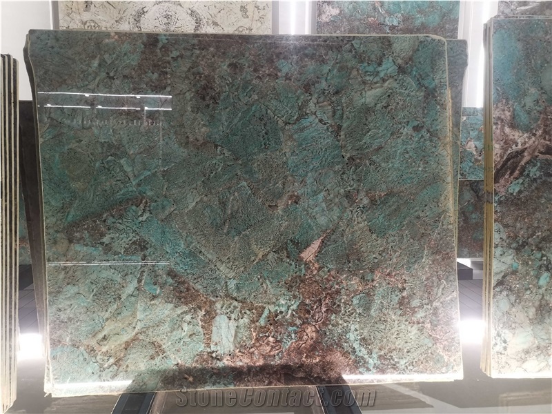 Amazonita Granite Home Wall Decor Panels