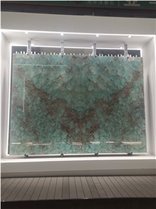 Amazonita Granite Home Wall Decor Panels