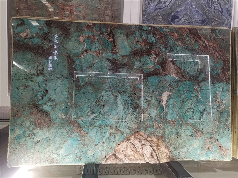 Amazonita Granite Home Wall Decor Panels