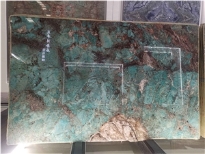Amazonita Granite Home Wall Decor Panels