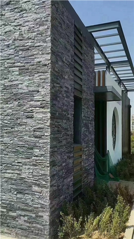 Ancient Wood Grain Marble Cultured Stone Wall Cladding Panel