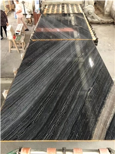 Ancient Wood Grain Marble Slabs For Bathroom And Wall