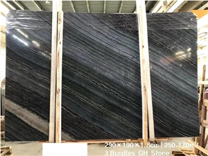 Ancient Wood Grain Marble Slabs For Bathroom And Wall