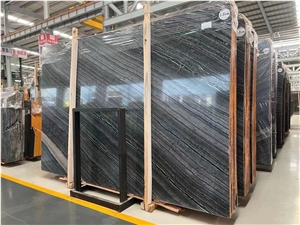 Ancient Wood Grain Marble Slabs For Bathroom And Wall