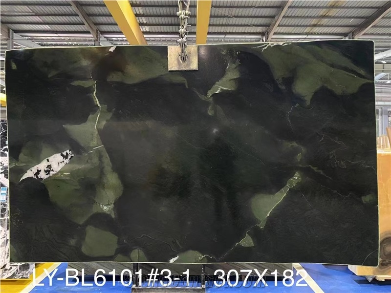 Avocatus Green Quartzite Living Room TV Background Wall Tiles