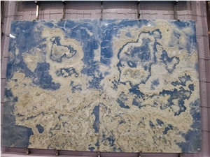 Blue Onyx Translucent Slabs For Wall Tiles Blue Onyx Translucent Slabs For Wall Tiles