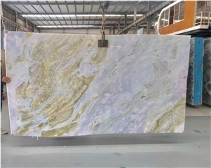 Blue River Marble Lemon Ice Marble Slabs & Wall Tiles