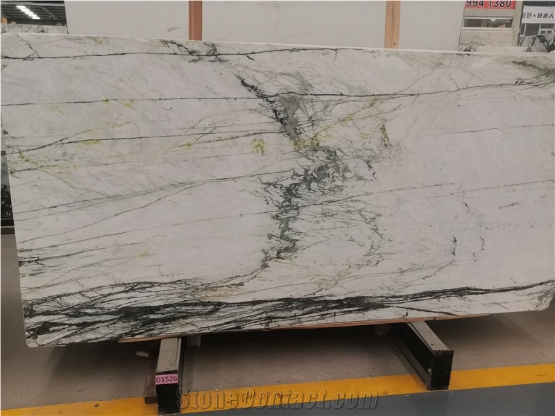 Clivia White Marble Wall White Project Tile