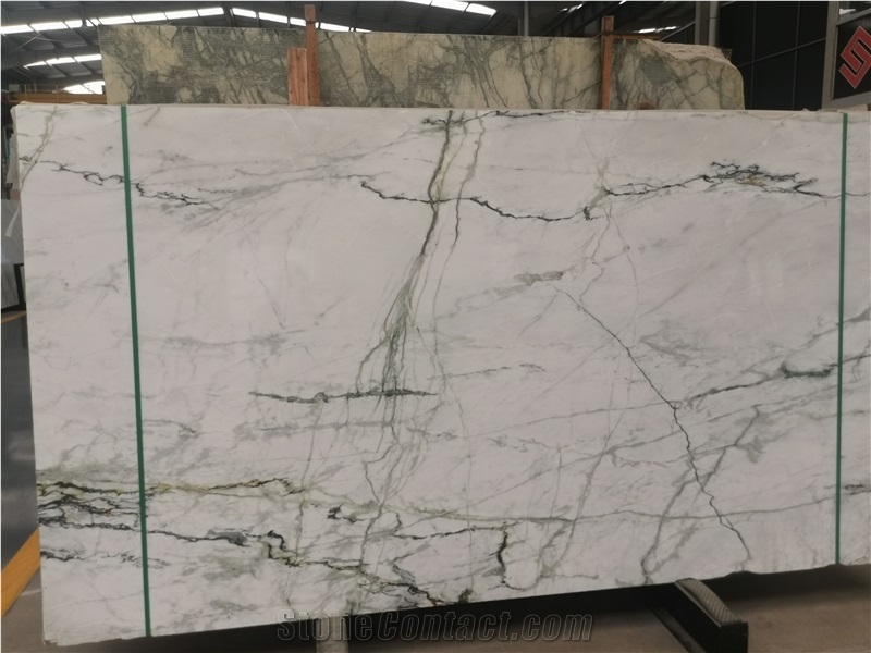 Clivia White Marble Wall White Project Tile