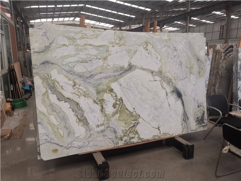 Emerald Jade Marble Slabs Green Marble For Hotel Restaurant