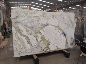 Emerald Jade Marble Slabs Green Marble For Hotel Restaurant