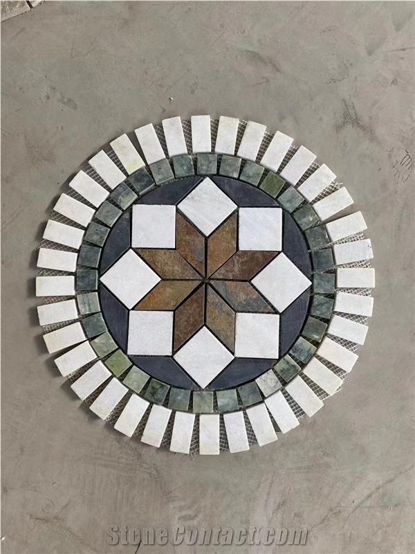 Floor Medallions Natural Stone Round Medallions