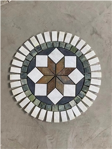 Floor Medallions Natural Stone Round Medallions