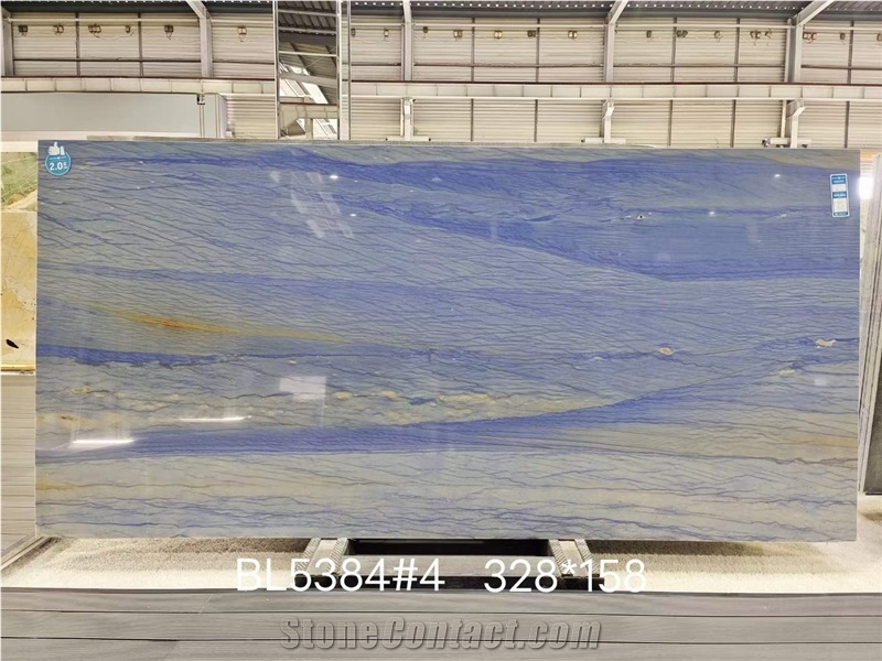 Grand Skylight Blue Quartzite Slabs