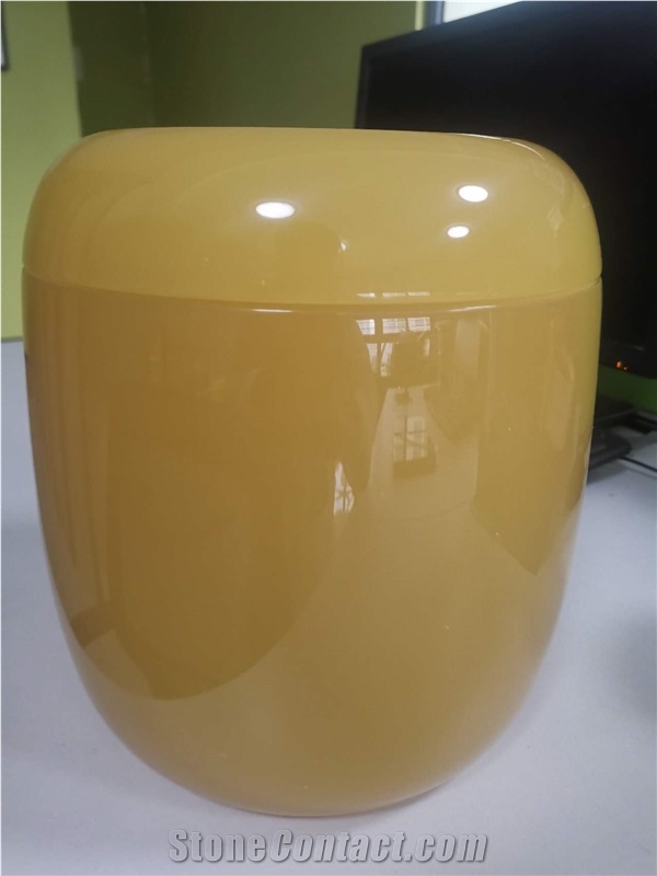 Honey Onyx Cremation Urns, Ash Urn