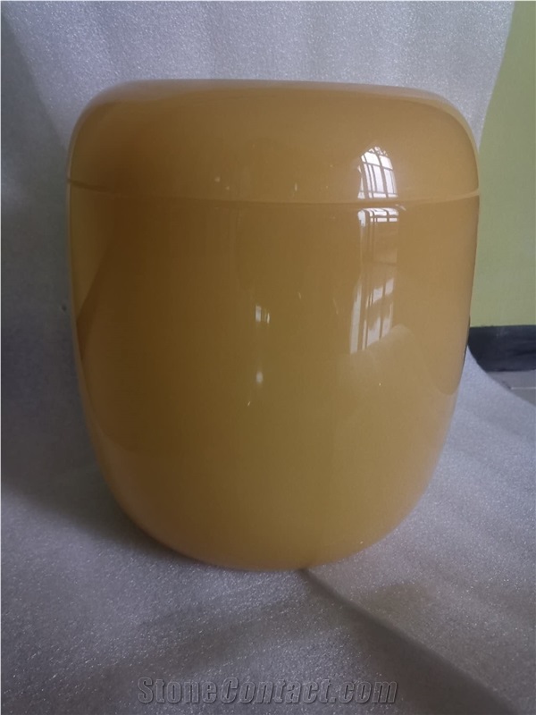 Honey Onyx Cremation Urns, Ash Urn