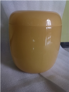 Honey Onyx Cremation Urns, Ash Urn