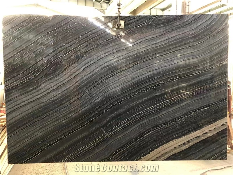 M711 Ancient Wood Grain Marble Slabs China Quarry Supply