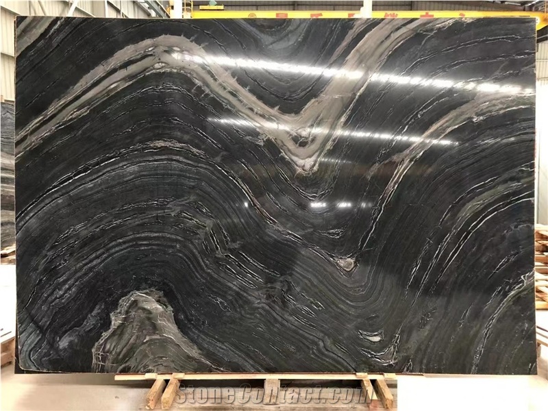 M711 Ancient Wood Grain Marble Slabs China Quarry Supply