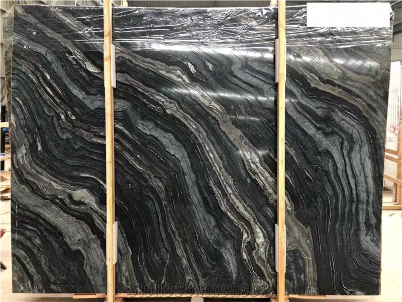 M711 Ancient Wood Grain Marble Slabs China Quarry Supply