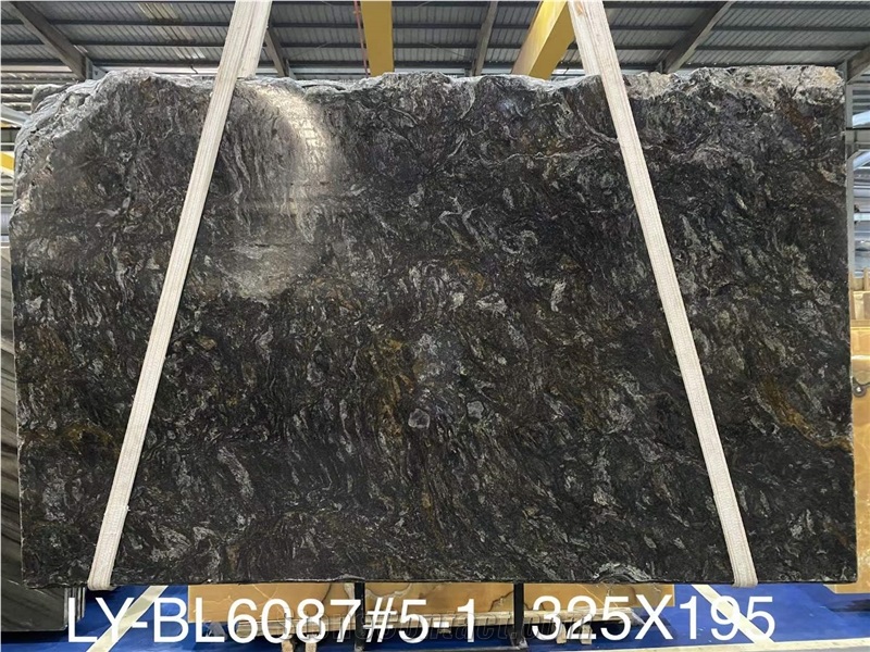 Metallic Granite Top Brown Polished Slabs