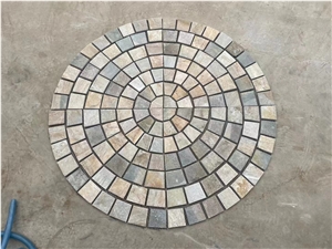 Mosaic Medallions Pattern For Garden