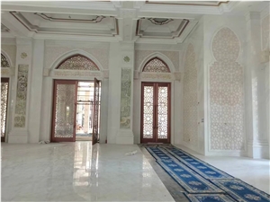 Mosque Interior Wall Relief Sculpture