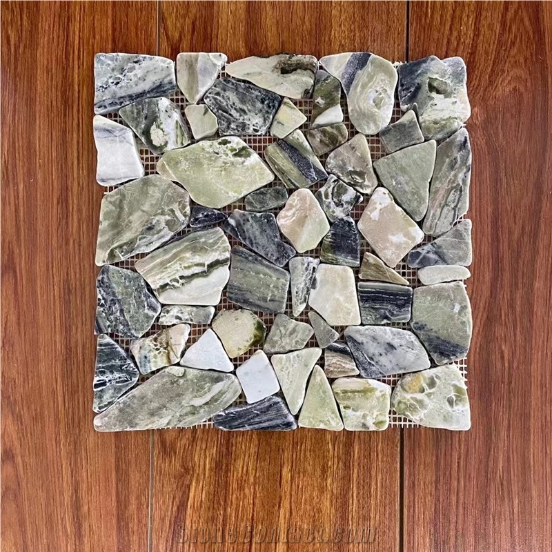 Natural Stone Mosaic Tiles Wall Mosaic Tumbled Mosaic