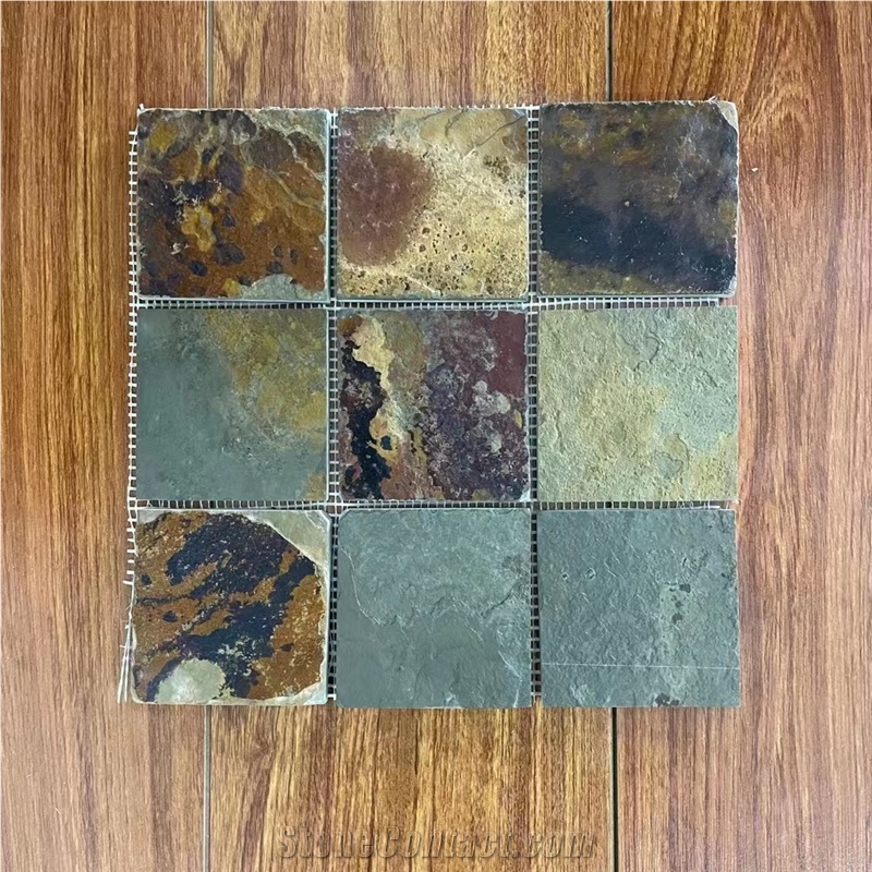 Natural Stone Mosaic Tiles Wall Mosaic Tumbled Mosaic