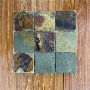 Natural Stone Mosaic Tiles Wall Mosaic Tumbled Mosaic
