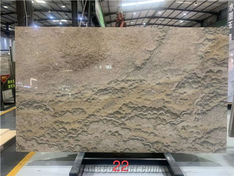 Peacock Ink Onyx Big Size Slabs
