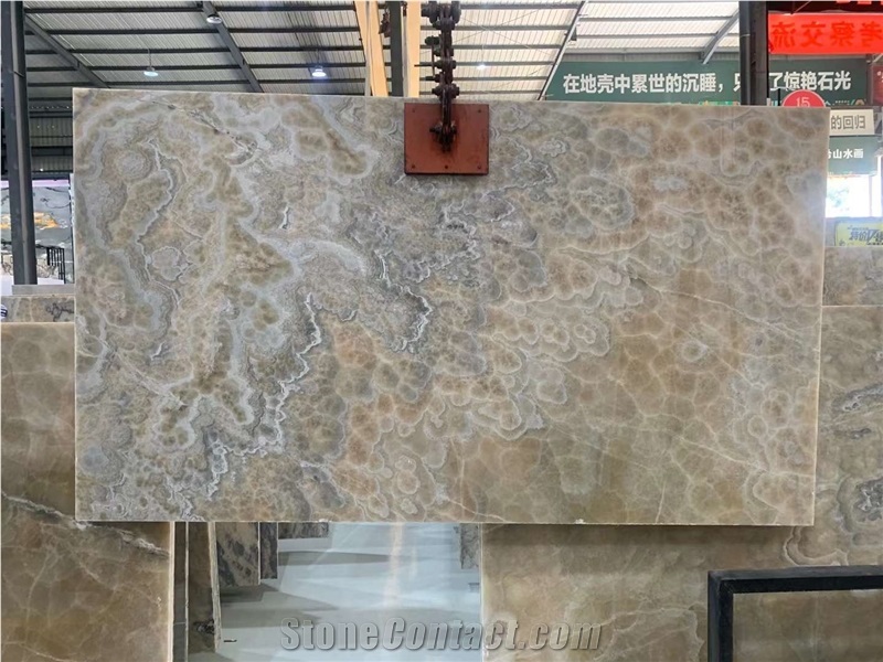 Peacock Ink Onyx Big Size Slabs