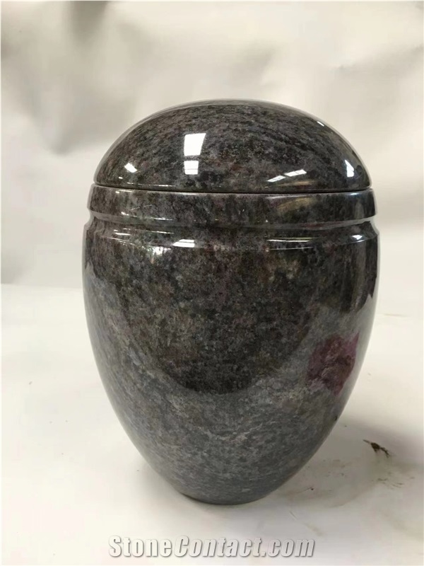 Red Granite Urns,Round Ash Urns