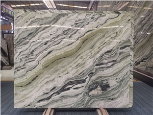Shangri La Jade Green Marble Slabs & Wall Tiles Shangri La Jade Green Marble Slabs & Wall Tiles