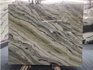 Shangri La Jade Green Marble Slabs & Wall Tiles