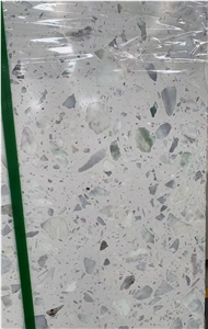Aritificial Slabs& White Precast Terrazzo Slabs