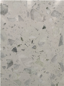 Aritificial Slabs& White Precast Terrazzo Slabs
