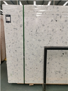 Aritificial Slabs& White Precast Terrazzo Slabs