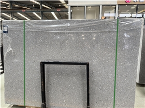 Grey Artificial Stone Inorganic Terrazzo Slabs