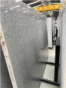 Grey Artificial Stone Inorganic Terrazzo Slabs