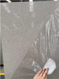 Snowing Dawn A Artificial Stone Precast Terrazzo Slabs