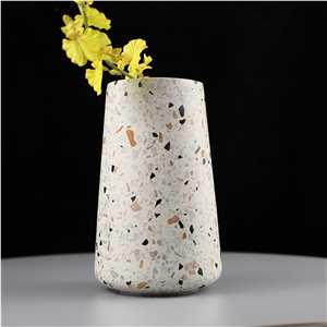 Terrazzo Decoration Home Indoor Vase For Decoration