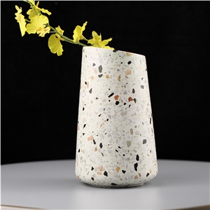 Terrazzo Decoration Home Indoor Vase For Decoration