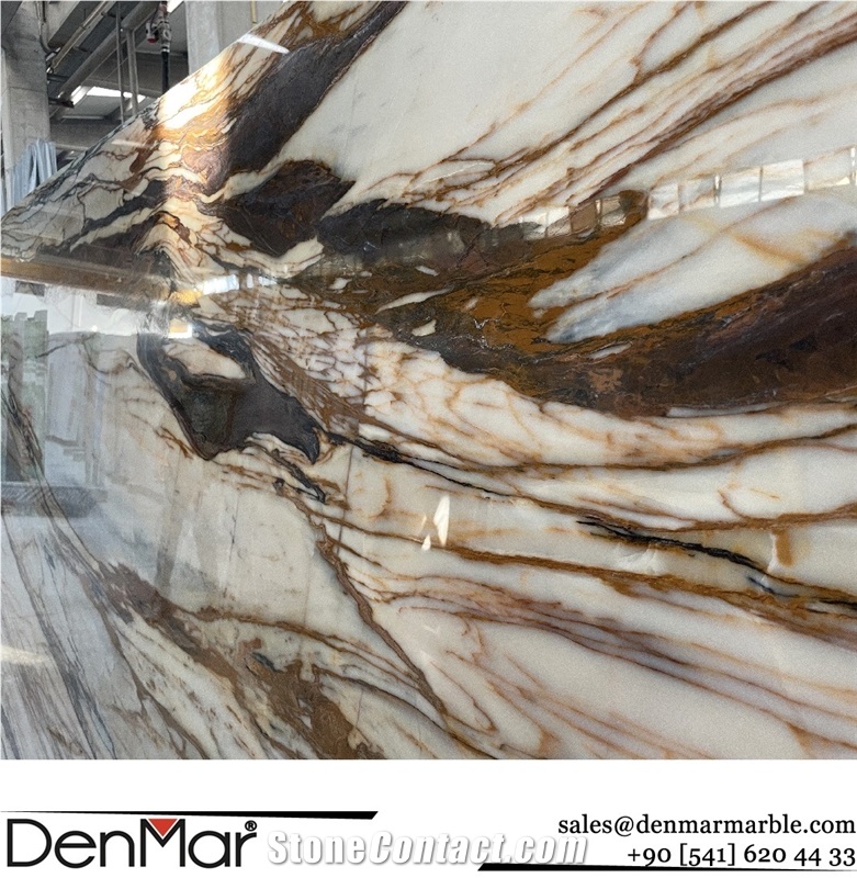 Bianca Foresta Marble- Calacatta Copper Marble Slabs