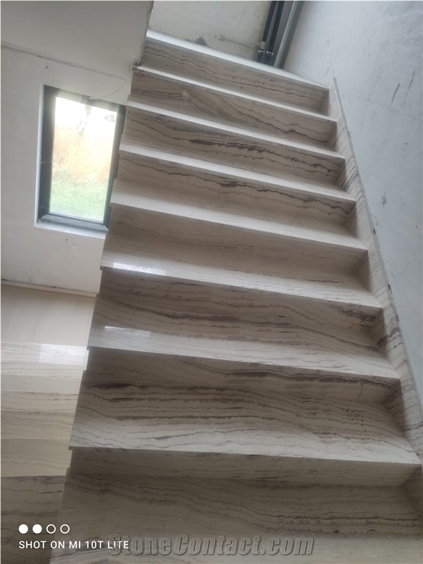 Marble Staircase- Steps And Risers